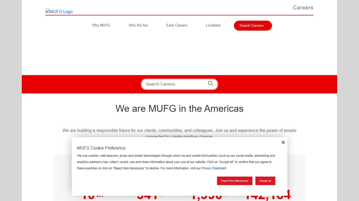 Homepage | MUFG Careers